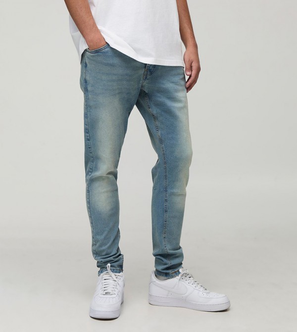 Faded Skinny Fit Jeans