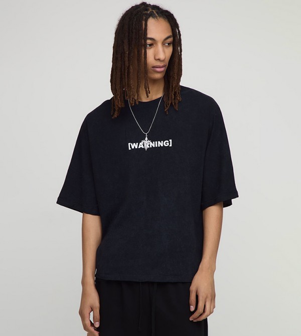 Extreme Oversized Distressed Washed T-Shirt