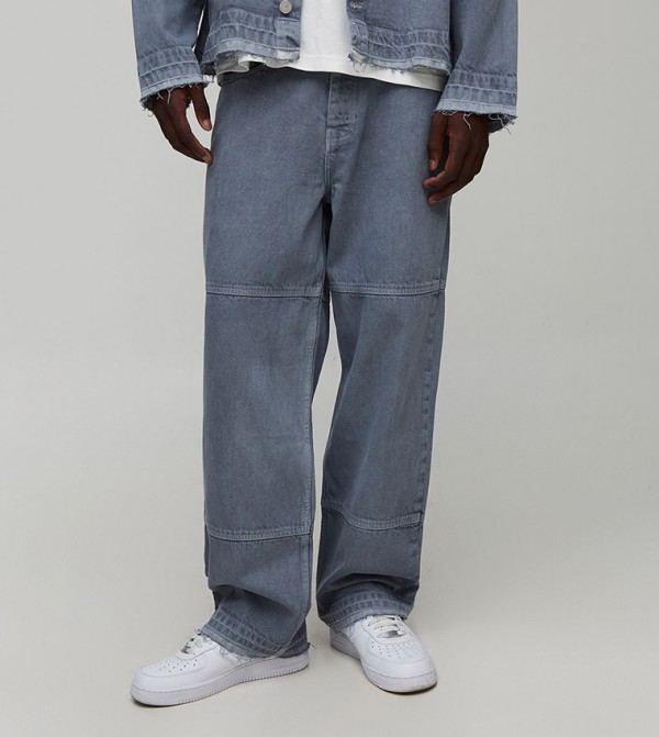 Let Down Hem Relaxed Fit Jeans