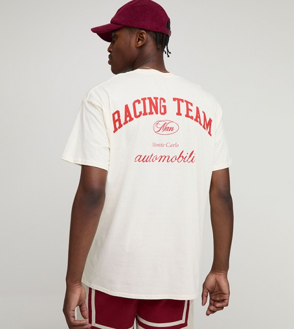 Racing Team Moto Oversized T-Shirt