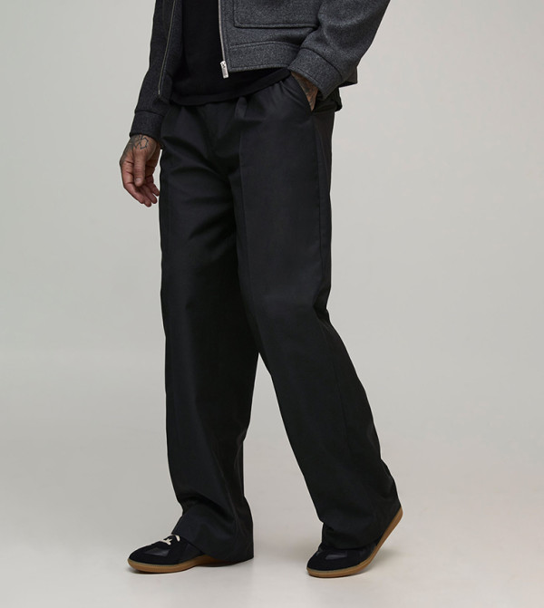 Tall Pleated Front Wide Leg Tailored Trousers