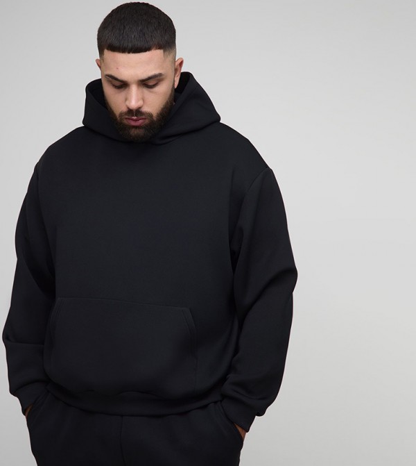 Bonded Scuba Oversized Hoodie