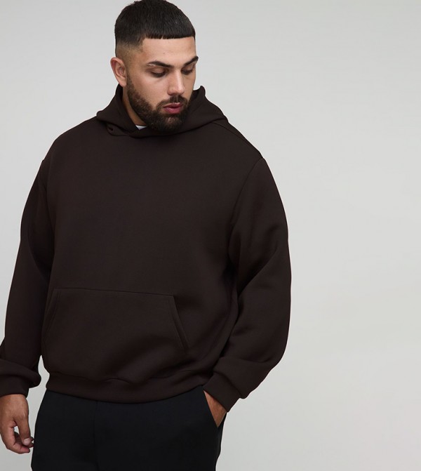 Bonded Scuba Oversized Hoodie