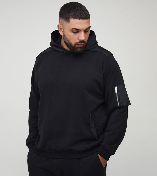 Plus & Tall Regular Fit Utility Hoodie