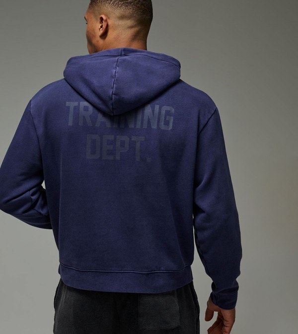 Training Dept Oversized Washed Hoodie