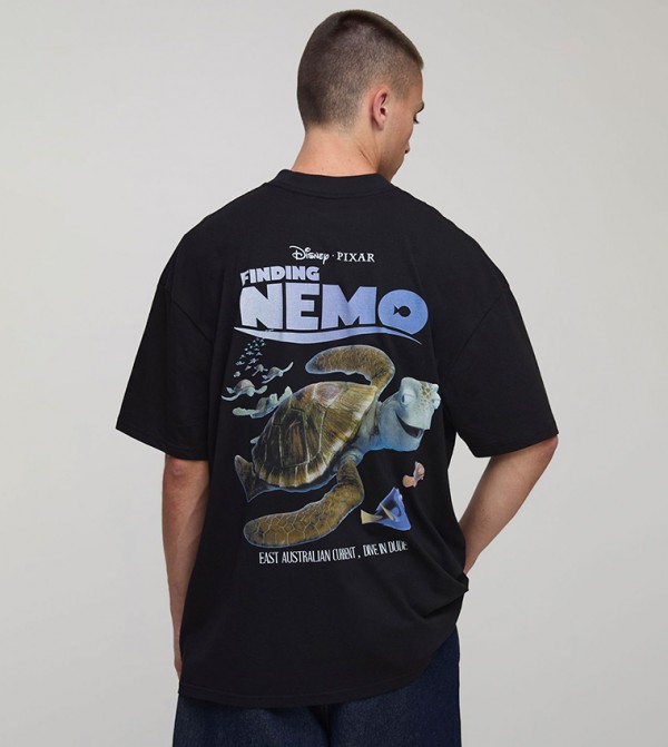 Disney Pixar Finding Nemo Licensed Print Oversized T-Shirt