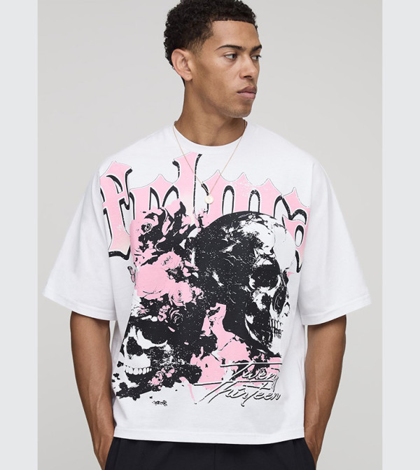 Heavyweight Eye Printed Oversized T-Shirt