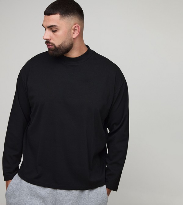 Super Heavy Premium Long Sleeves Oversized T-Shirt