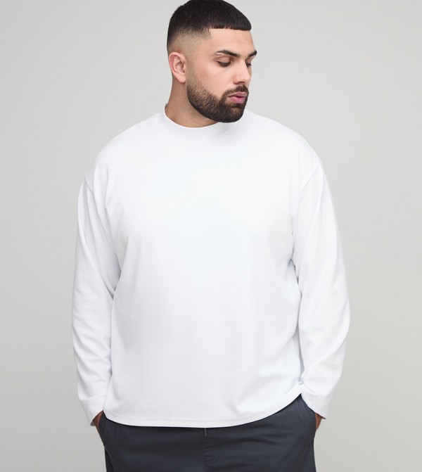 Super Heavy Premium Long Sleeves Oversized T-Shirt
