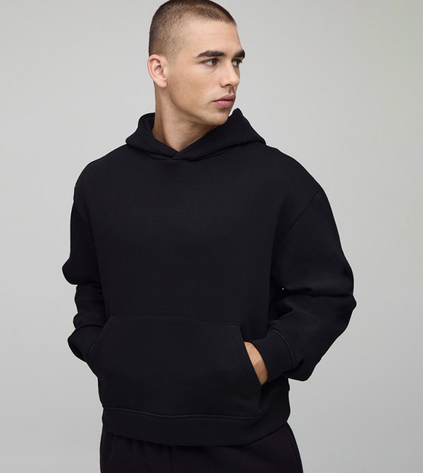 Shrunken Heavyweight Oversized Hoodie