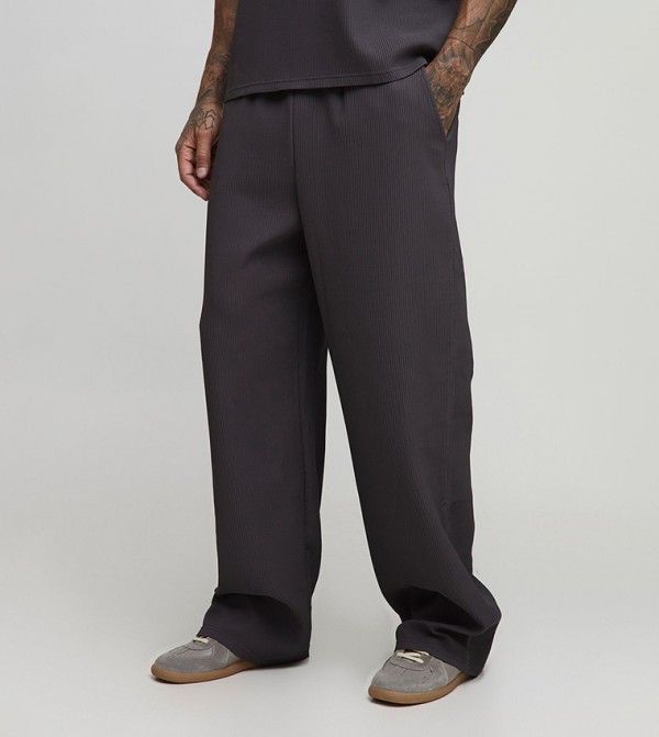 Tall Pleated Wide Leg Trousers