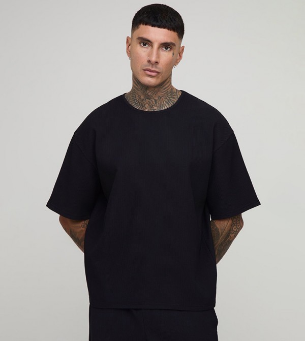 Tall Pleated Oversized T-Shirt