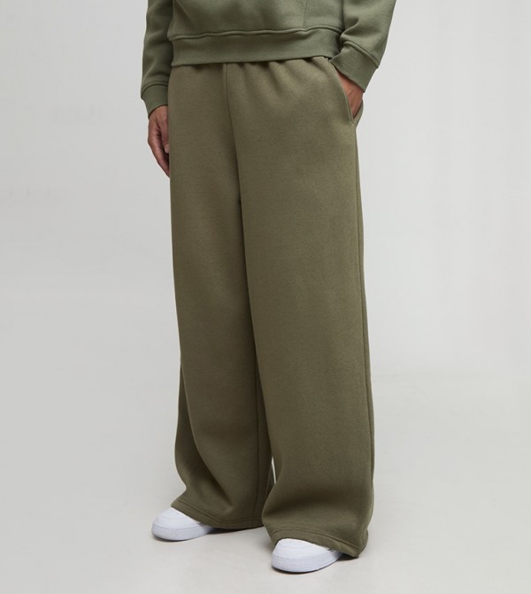Solid Extreme Wide Leg Sweatpants