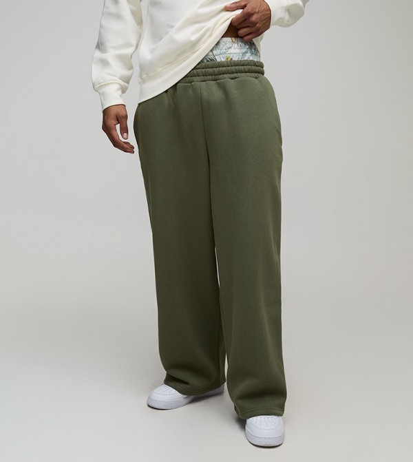 Camo Printed Boxer Waistband Sweatpants