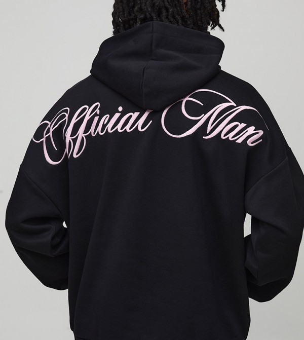Embroidered Official Oversized Hoodie
