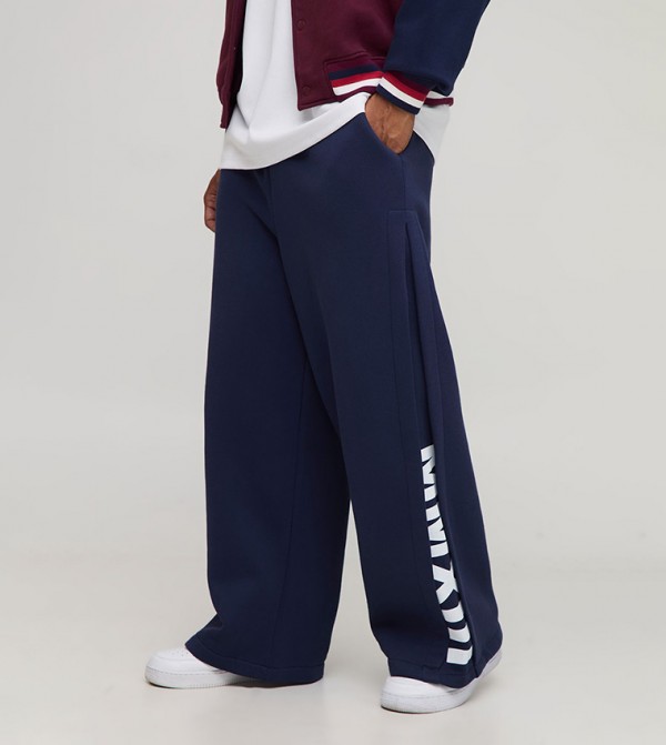 Extreme Wide Leg Pleated Gusset Sweatpants