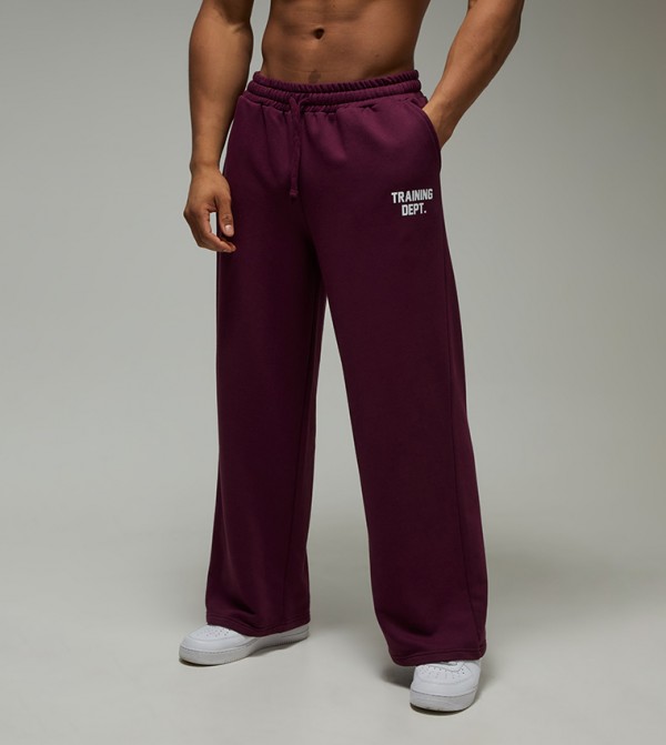 Training Dept Wide Leg Loopback Sweatpants