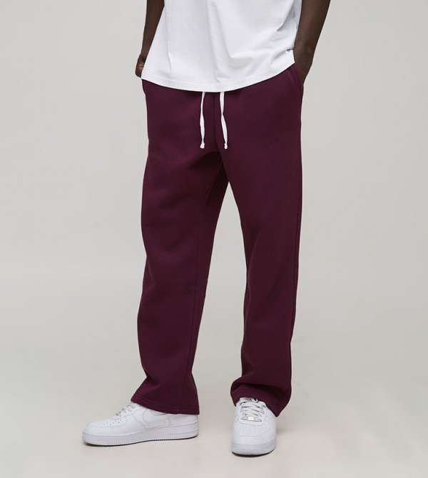 Drop Crotch Drawstring Waist Sweatpants