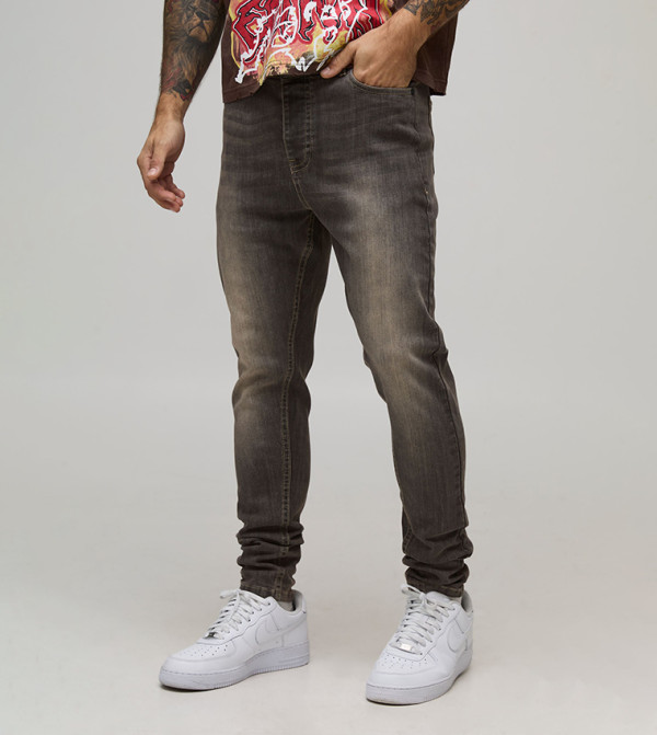 Faded Skinny Fit Jeans
