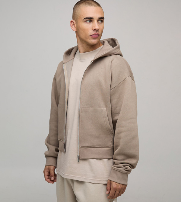 جاكيت بسحاب وهودي 