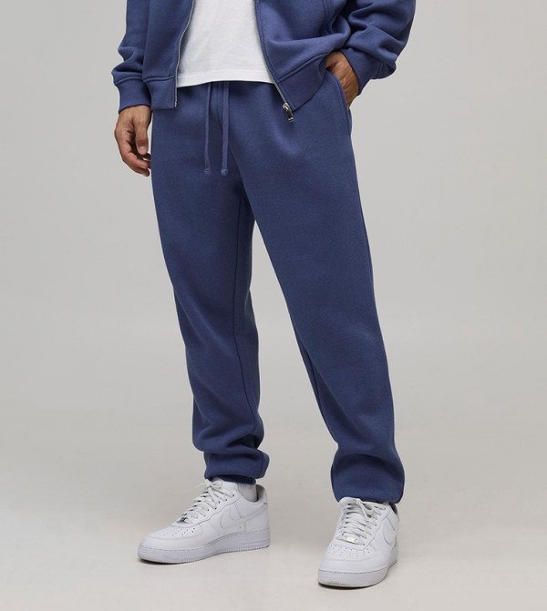 Drawstring Waist Regular Fit Joggers