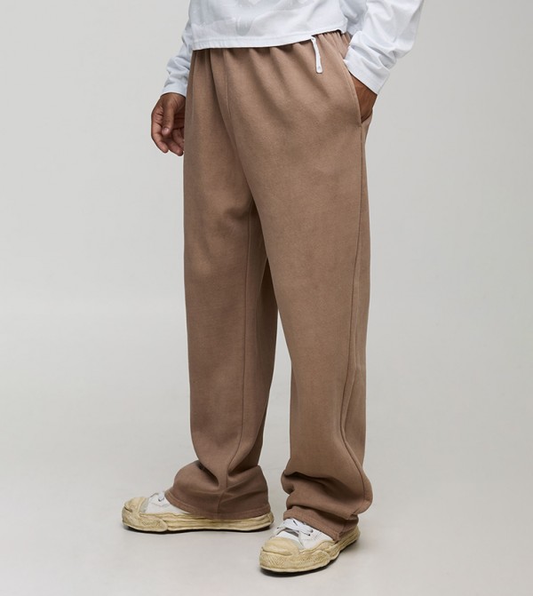 Washed Straight Fit Sweatpants