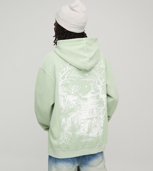 Washed Limited Edition Pagoda Oversized Hoodie