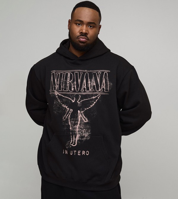 هودي اوفرسايز بطبعة مرخصة 