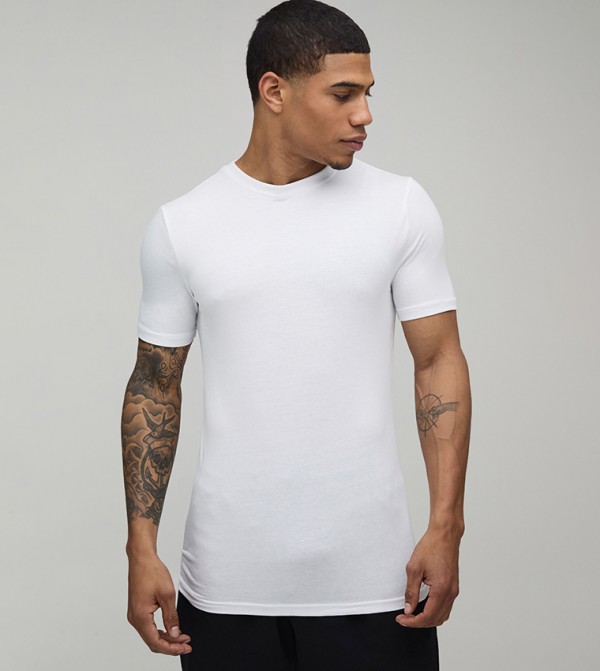 2-Pack Short Sleeves Muscle Fit T-Shirt