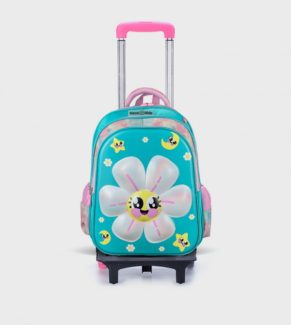 3D Printed 16.5" Trolley School Bag - Daisy