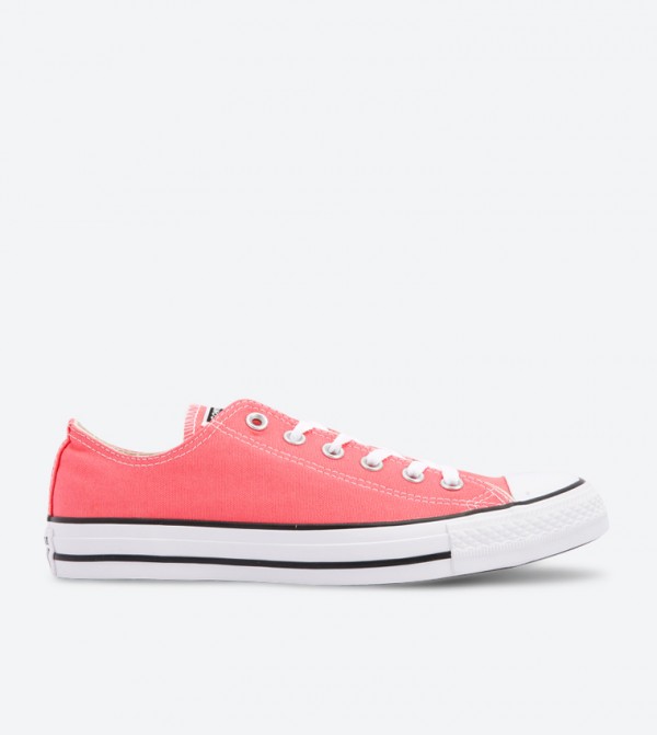 pink and white chuck taylors