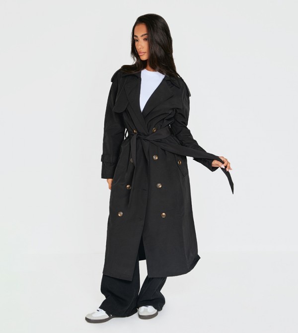 Petite Oversized Trench Coat