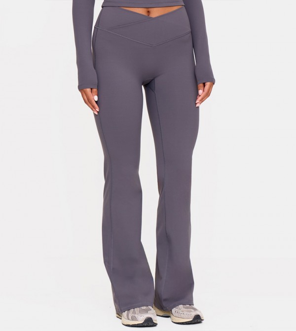 Sculpt Wrap Waist Yoga Pants