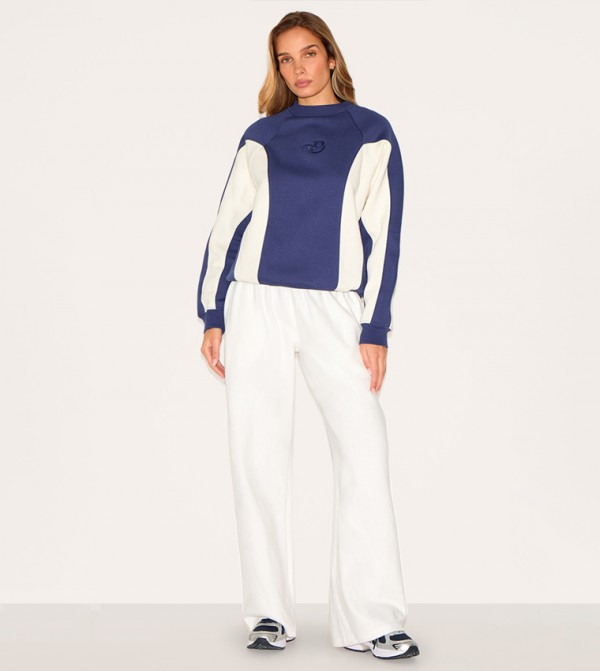 Sport Collective Contrast Binding Sweatshirt