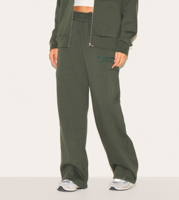 Premium Embroidered Oversized Sweatpants