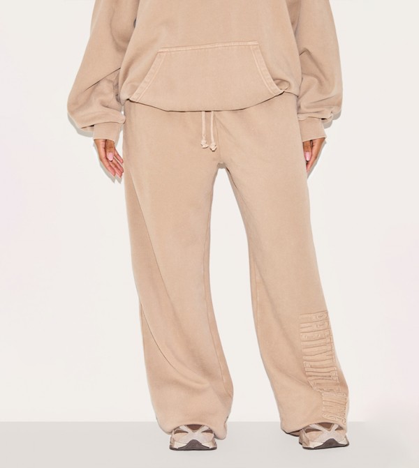 Shape Logo Detail Sweatpants