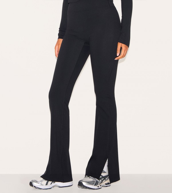 Tall Contour Sculpt Seam Detail Flare Leggings