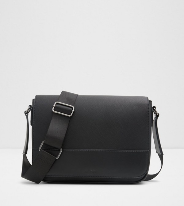 COAN Textured Flap Crossbody Bag