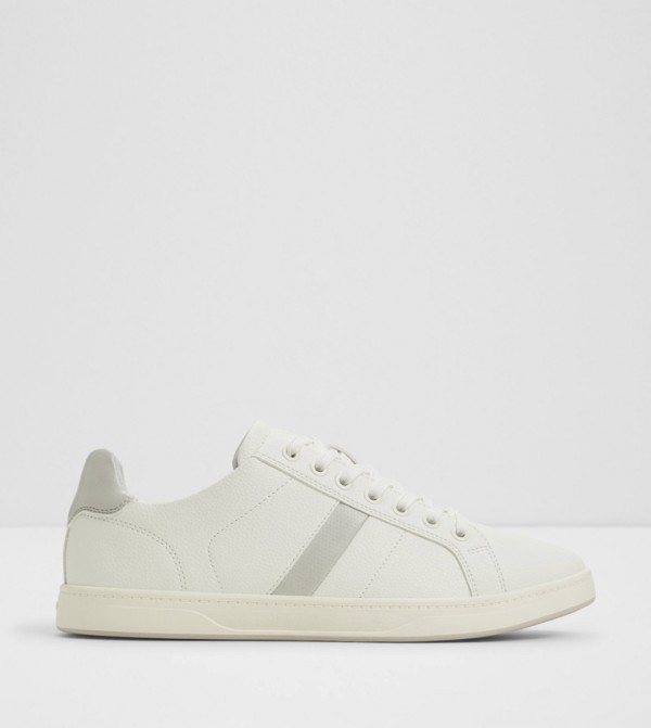 COELIN Contrast Detail Lace-Up Sneakers
