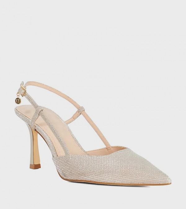 COMPOSURE Solid Slingback Pumps