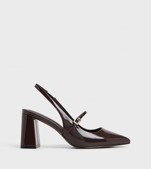 COQUETTTE Buckle Detail Slingback Pumps