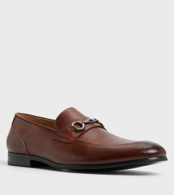 CORBETT Metal Accent Slip-On Formal Shoes