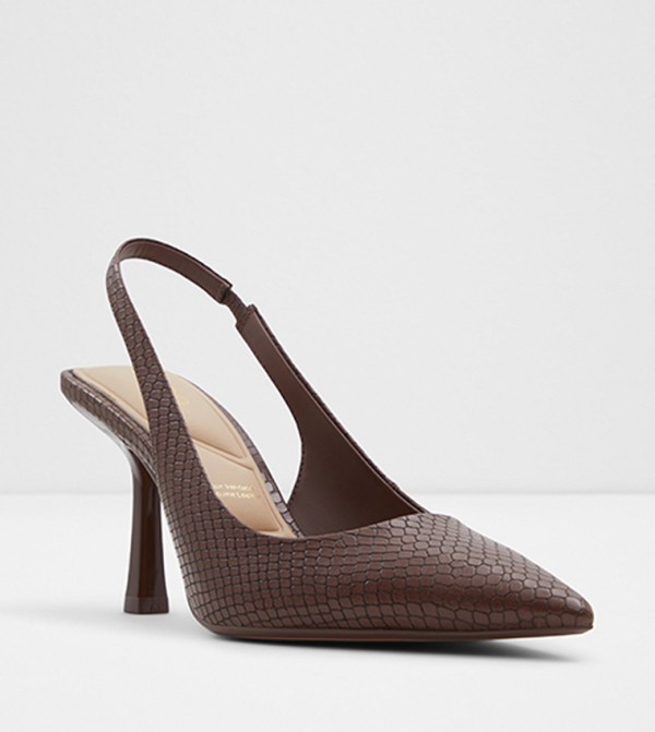 Buy Aldo CORINNA Textured Slingback Pumps In Black 6thStreet