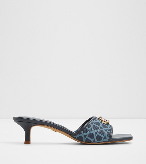 COTEAZUR Monogram Heeled Sandals