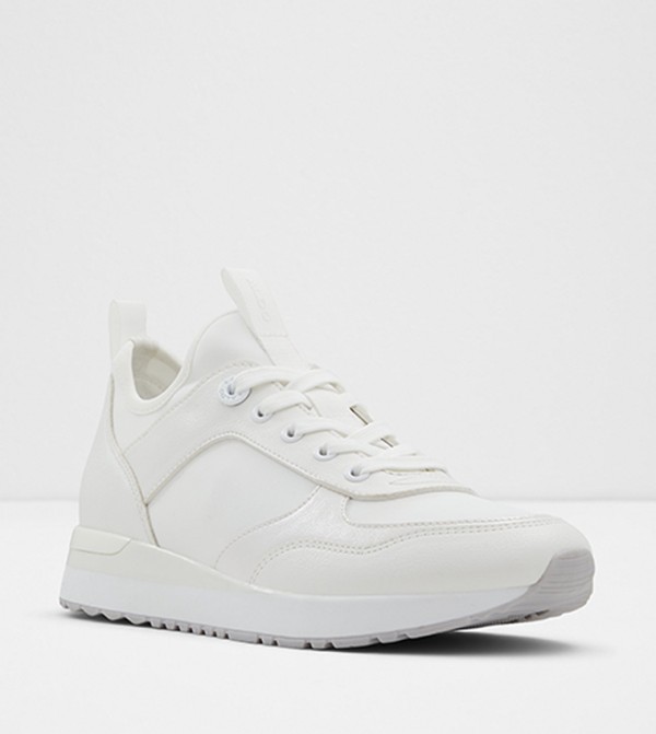 Buy Aldo COURTANA Lace Up Sneakers In White 6thStreet Saudi Arabia