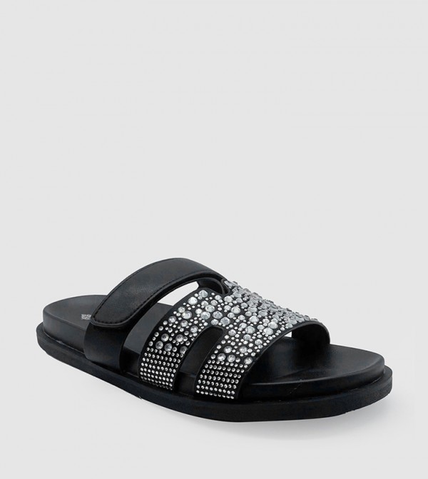 Embellished Comfort Sandals