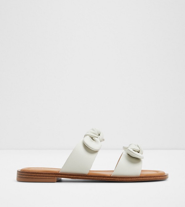 CREEKSIDE Bow Detail Flat Sandals