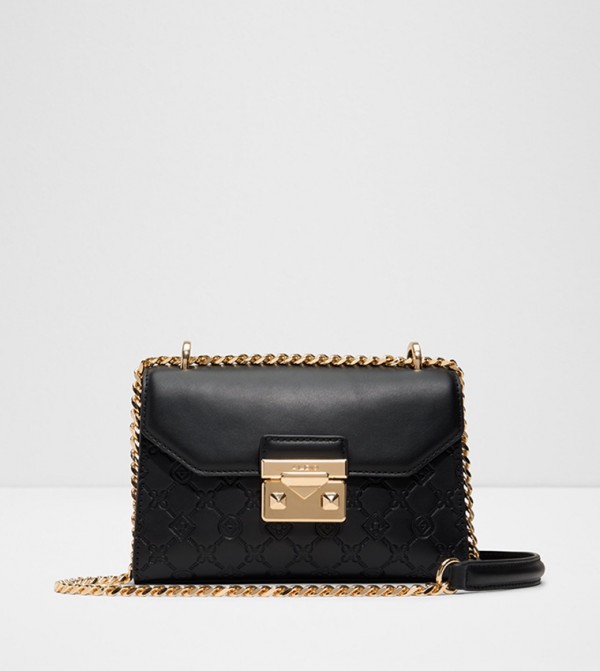 CRELALLE Self Patterned Flap Crossbody Bag