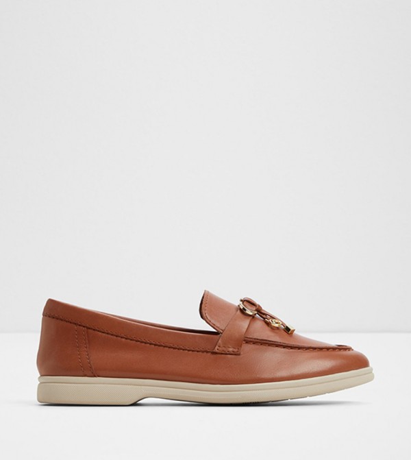 CRERAS Metal Accent Loafers