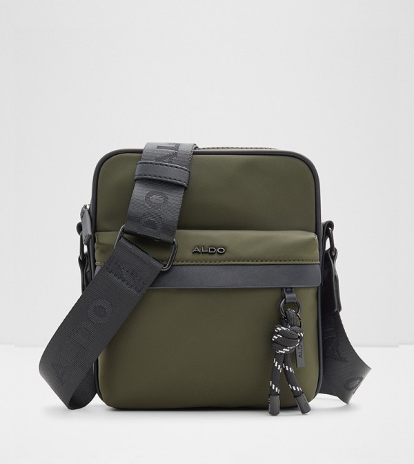 CROALIN Logo Detail Messenger Bag